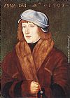 Portrait of a Young Man with a Rosary by Hans Baldung